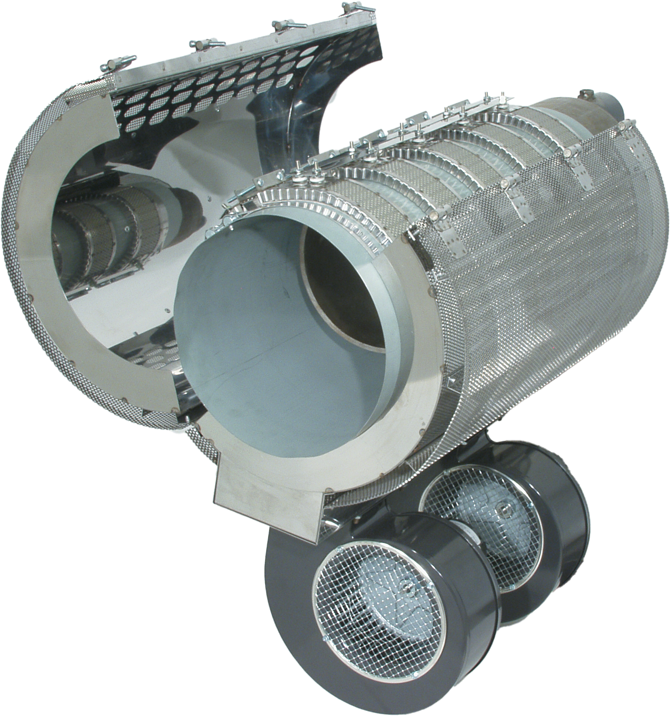 Stainless Steel Shroud Insides Exposed