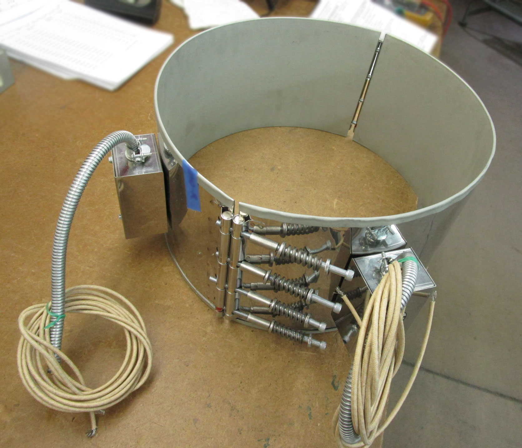 Refitted Micaband Heater Refitted Micaband Heater