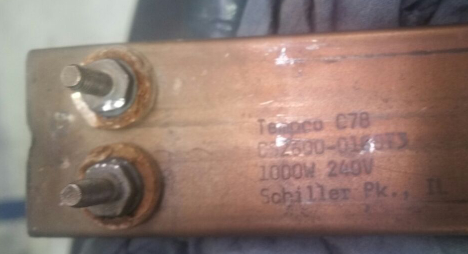 Tempco Strip Heater from 1978 Tempco Strip Heater from 1978