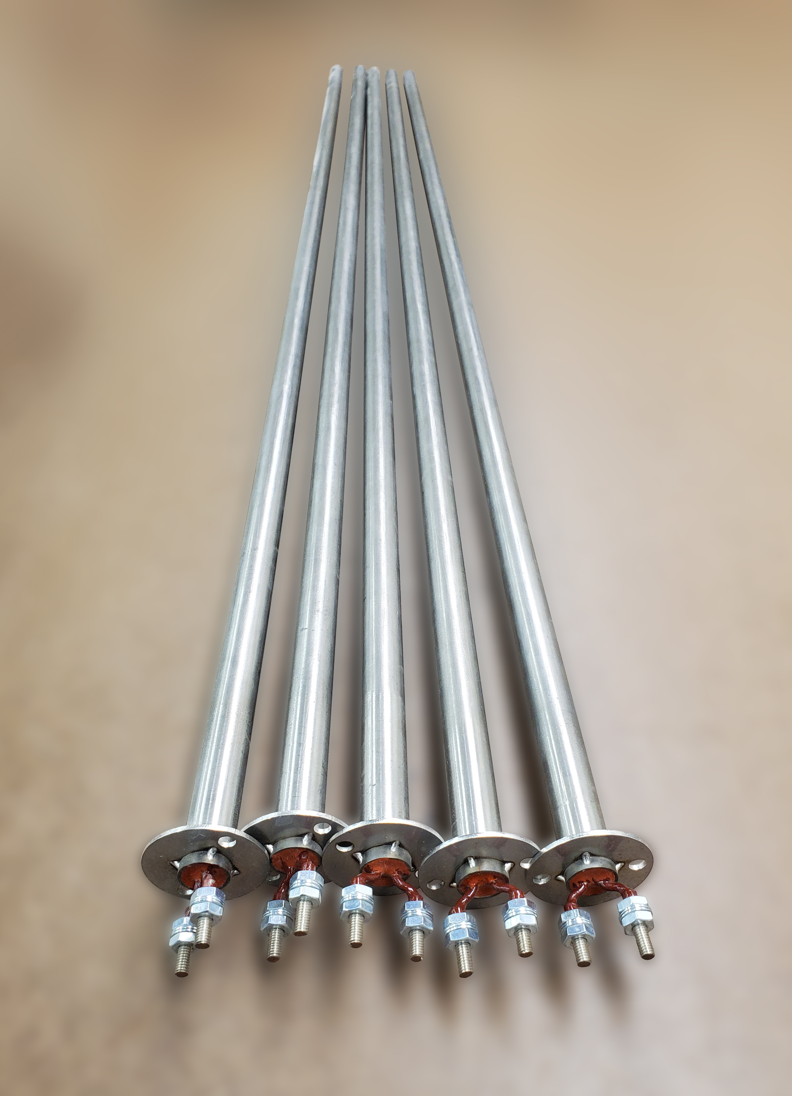 Group of Tempco Cartridge Heaters for Tortilla Press