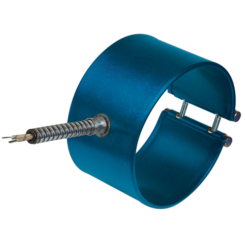 Mi-Plus Band heater with abrasion resistant termination