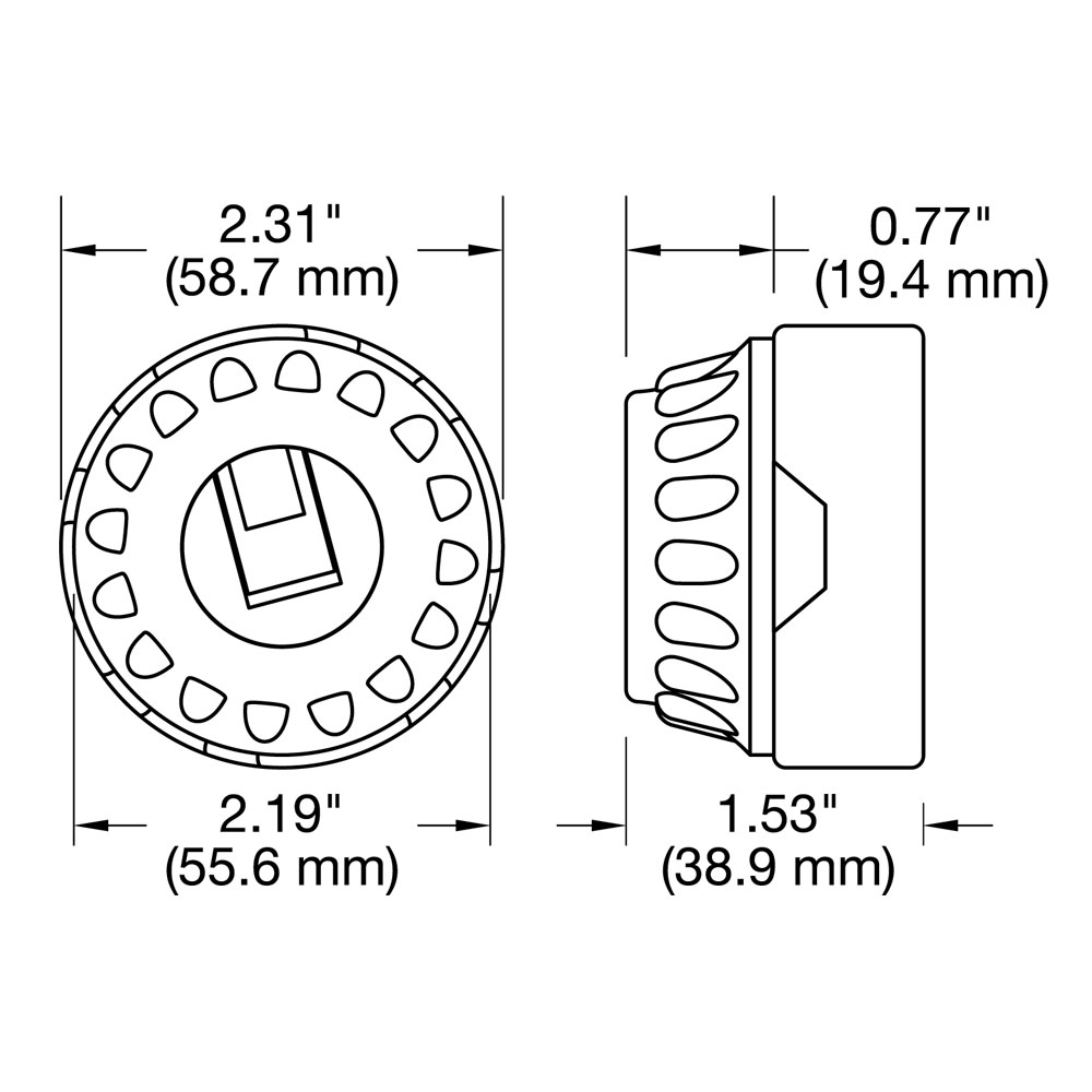 Screw-In Socket Drawing