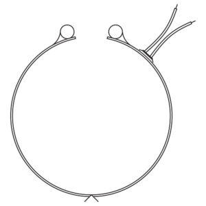 Type L1: Straight Lead Wires, One-Piece Expandable Band