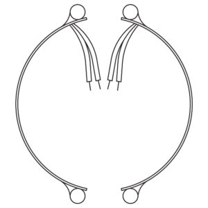 Type L4: Straight Lead Wires, Two-Piece Band