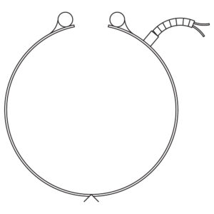 Type R1: Straight Armor Cable, One-Piece Expandable Band