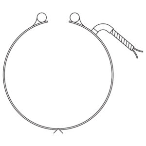 Type R2: Right-Angle Armor Cable, One-Piece Expandable Band