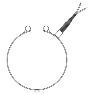 Type S1: Lead Wire Spring Strain Relief, One-Piece Expandable Band