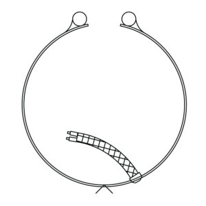 Type W2: Wire Braid Leads, One-Piece Expandable Band