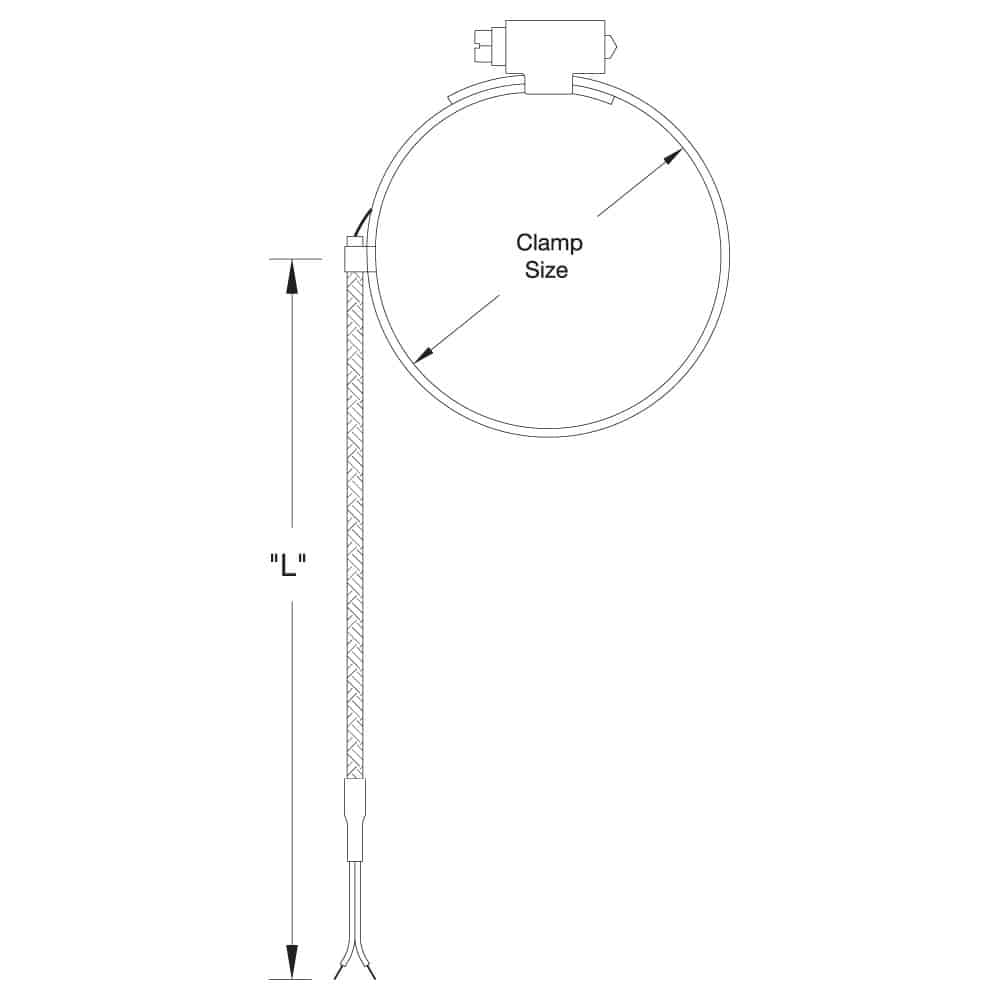Pipe Clamp Thermocouples