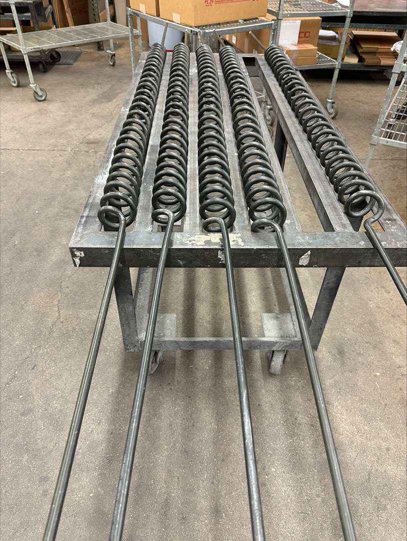 Large coil heaters