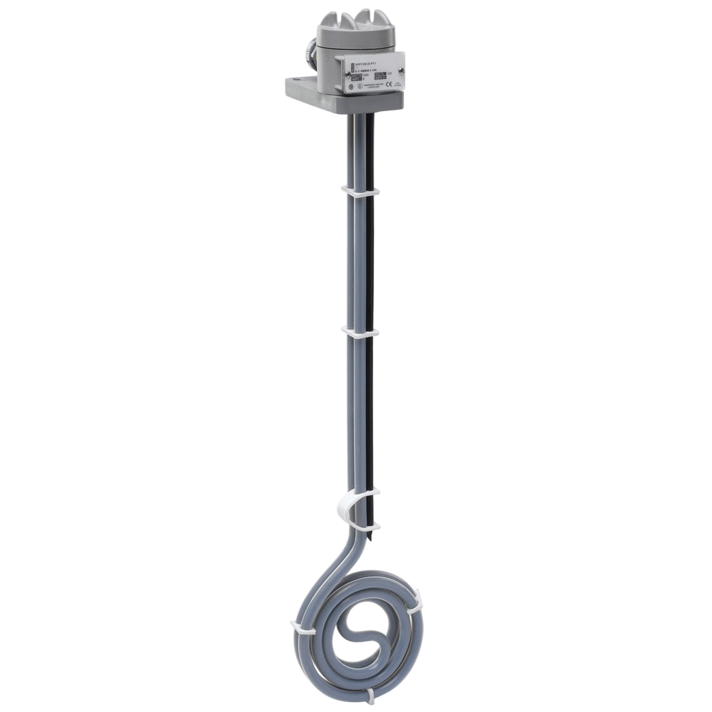 Fluoropolymer (PTFE) Single-Element Round Heater (TMT03)