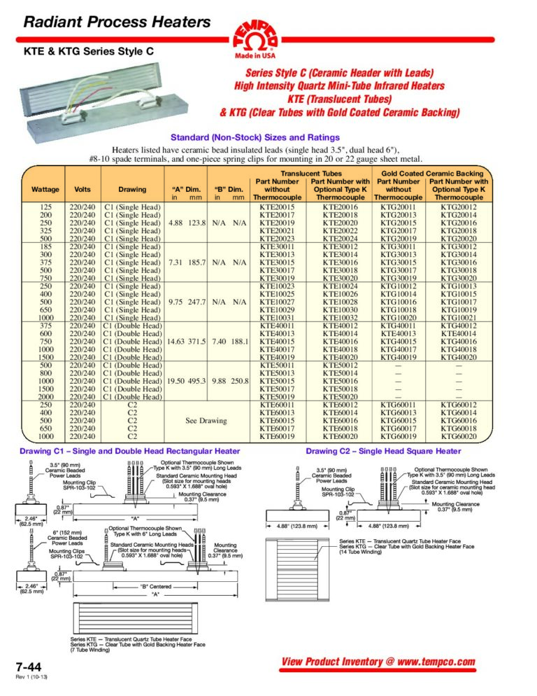Quartz Mini-Tube Drawings